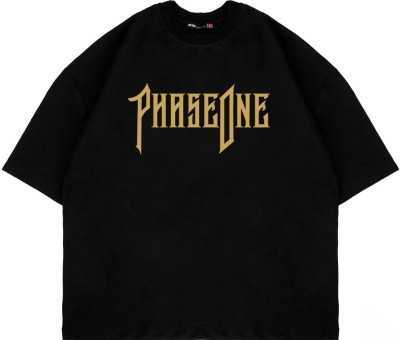 Sekizbiraltı Phaseone Sırt Baskılı Siyah Unisex Oversize Tshirt TYCMDYN1RN170575623234026