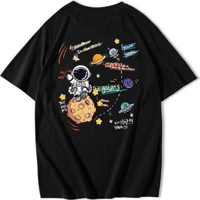 BRZ COLLECTION Unisex Oversize Astronaut T-shirt B-24-03-55