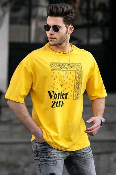 Madmext Yellow Male T-shirt 4964