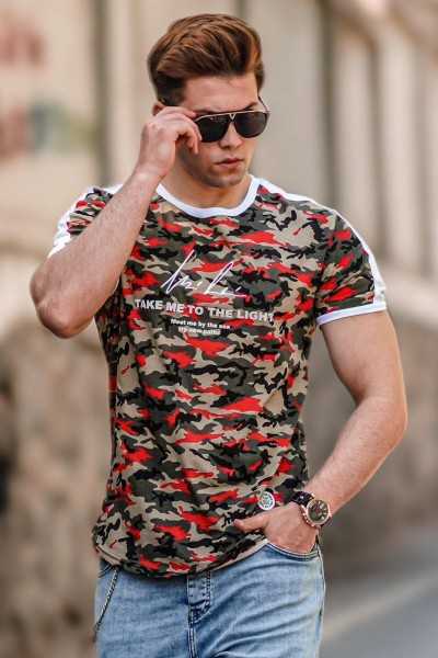 Madmext Camouflage Male T-shirt-2 4618