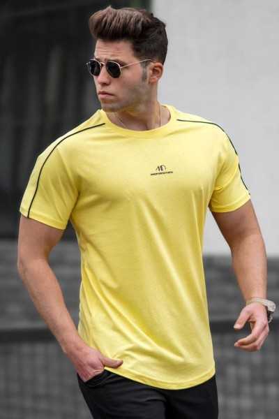 Madmext Yellow Male T-shirt 5226