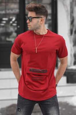 Madmext Baskılı Beyaz T-shirt 5359