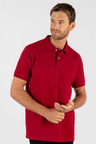 Tudors Male Classic Fit Cotton Plain Pike Red Polo Collar T-shirt CT220001-06